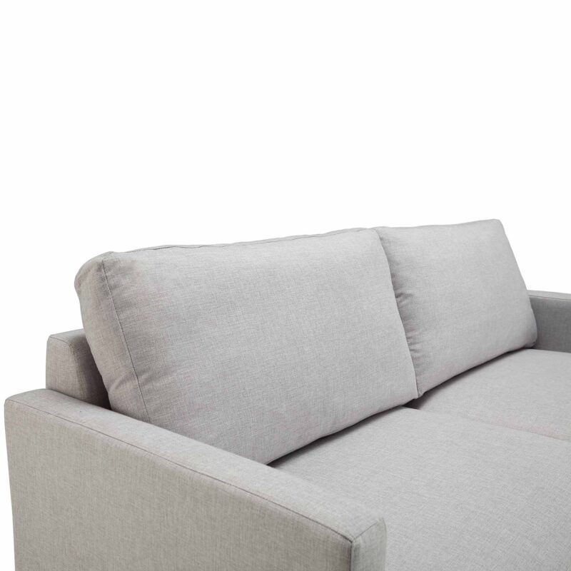 Haven Grey Fabric 3-Seater Sofa - Image 12