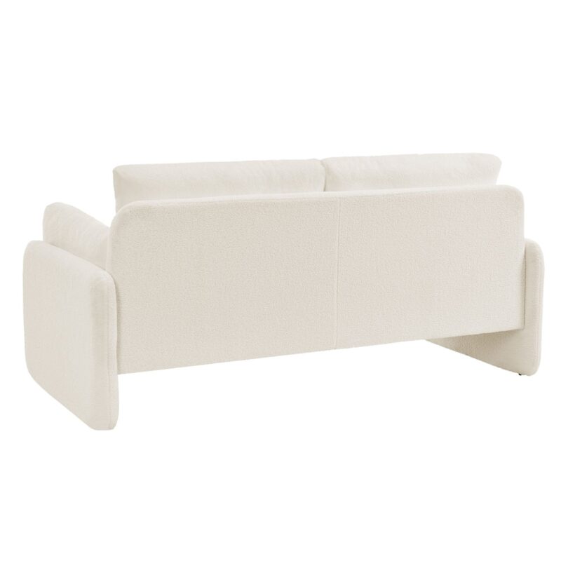Clapham 2-Seater Ecru Boucle Sofa - Image 7