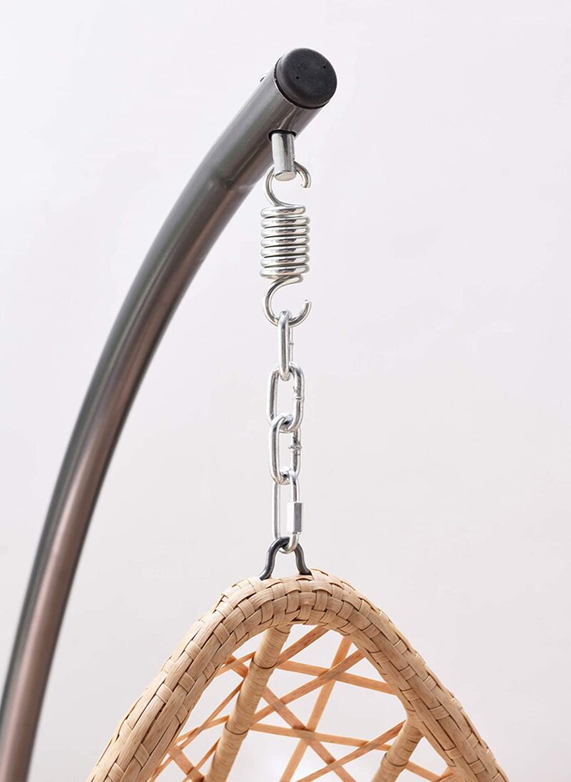 Indra Rattan Hanging Egg Chair - Image 9