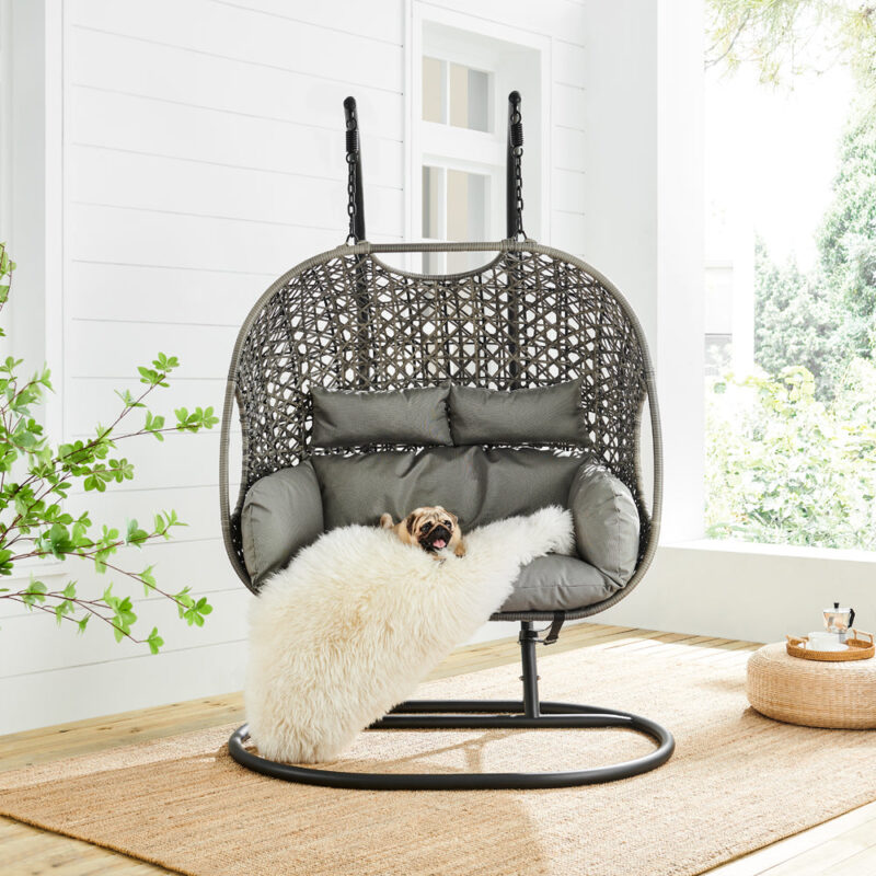 Maren Indoor Outdoor Double Hanging Chair - Image 2