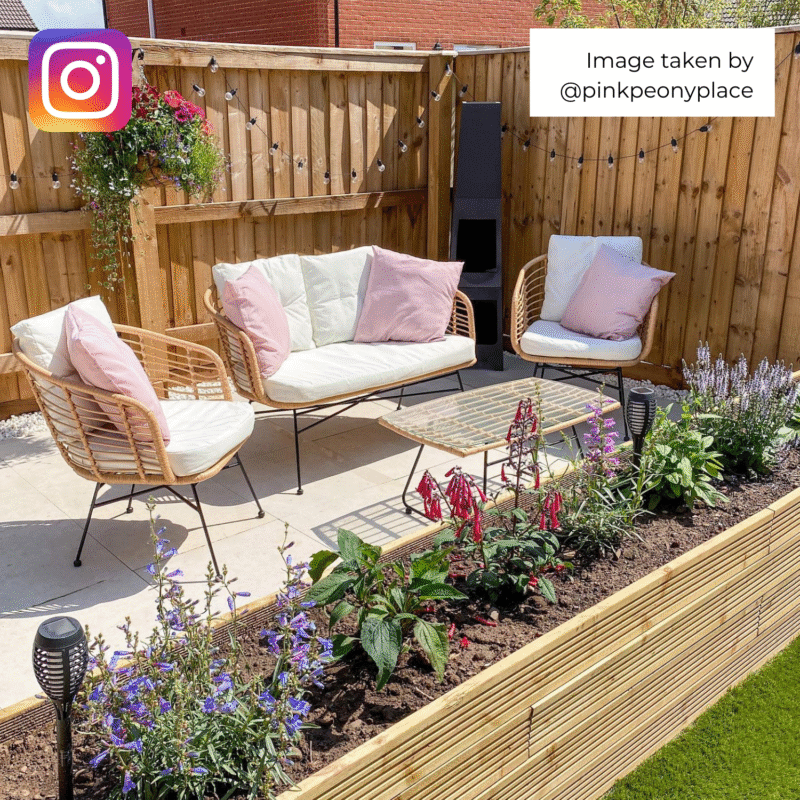 St Loy Natural 4 Seater Rattan Sofa set - Image 2