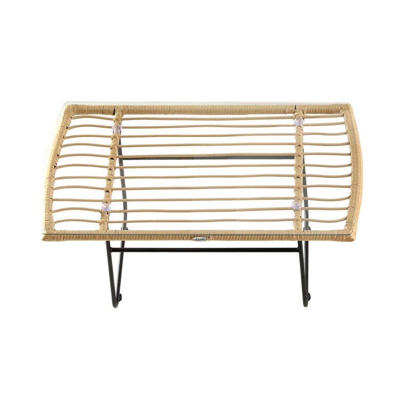 St Loy Natural Rattan Corner Sofa Set with Table - Image 15