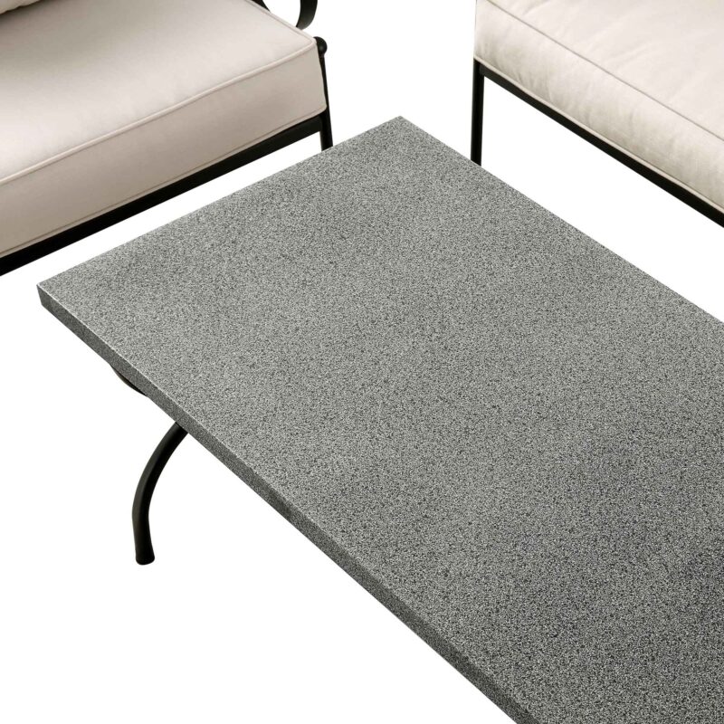 Haymes Indoor and Outdoor Metal Sofa Set with Coffee Table - Image 9