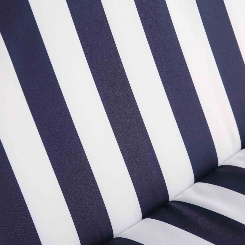 Champneys Outdoor Reclining Swing with Canopy, Blue Striped - Image 12