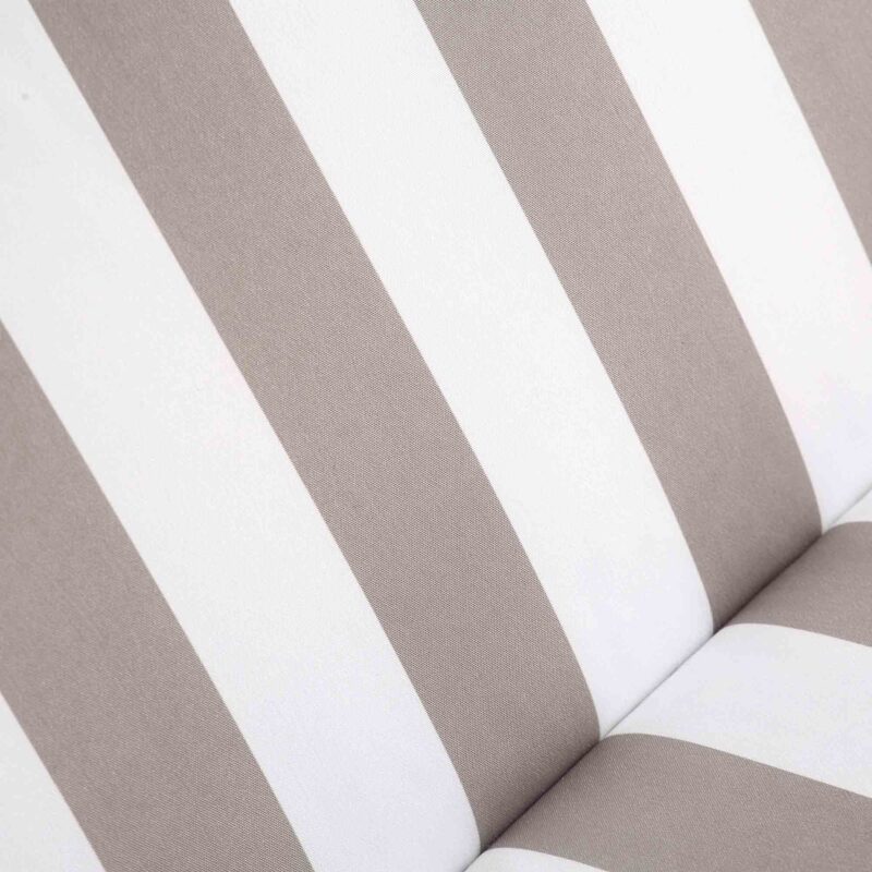 Champneys Outdoor Reclining Swing with Canopy, Taupe Striped - Image 16