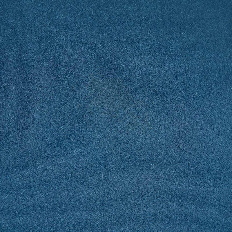 Hansel Upholstered Padded Dining Chair, Blue Velvet and Black Frame - Image 14