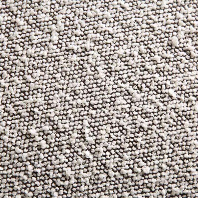 Amboise 3-Seater Curved Sofa with Ball Cushions, Mist Grey Boucle - Image 15