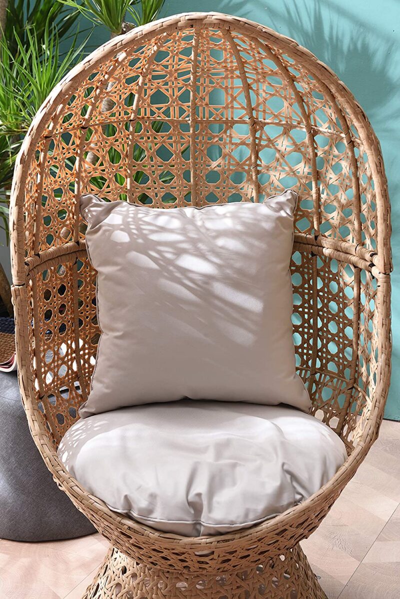 Nerida Rattan Cocoon Chair - Image 3