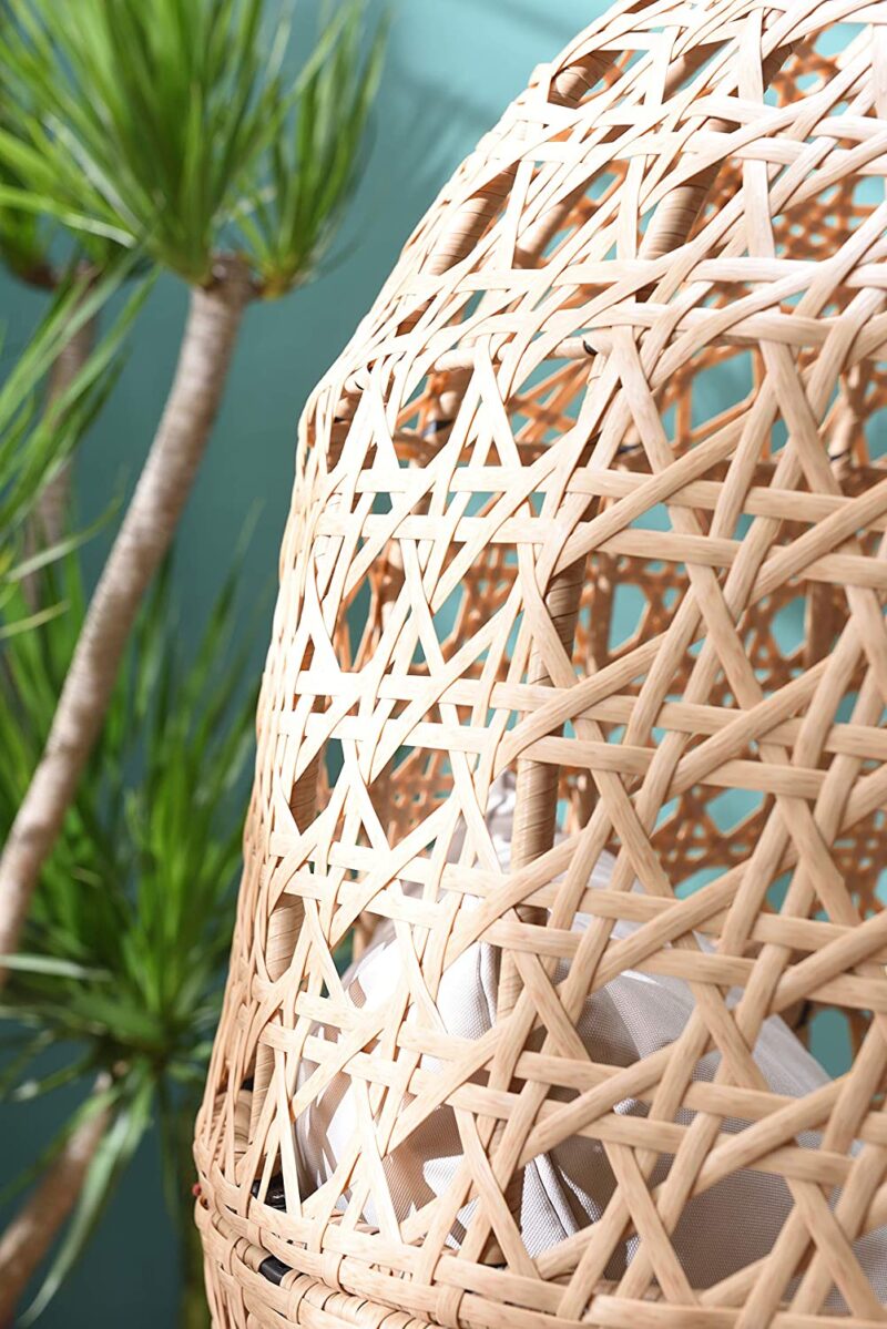 Nerida Rattan Cocoon Chair - Image 5