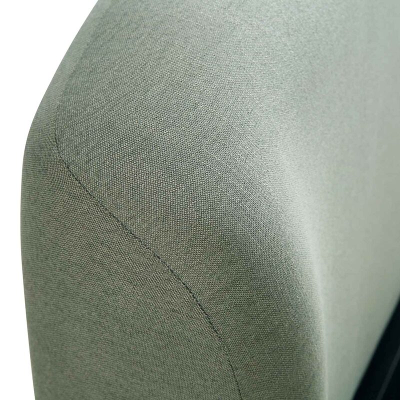 Constance Winged Headboard Ottoman Storage Bed, Olive Linen - Image 15