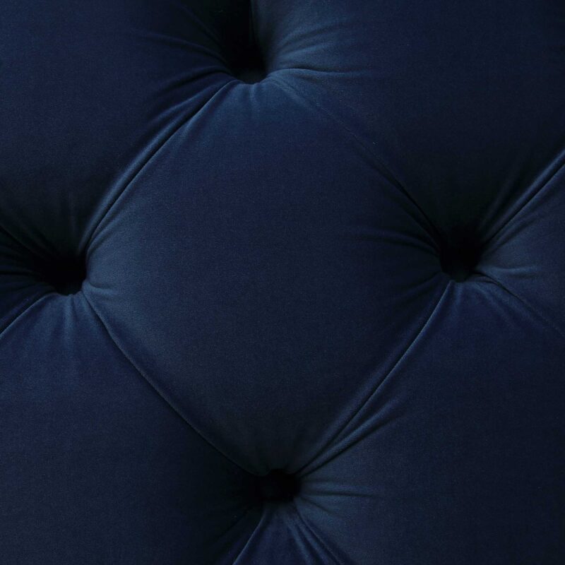 Leamington Deep-Buttoned Upholstered Bed, Midnight Blue Velvet - Image 12