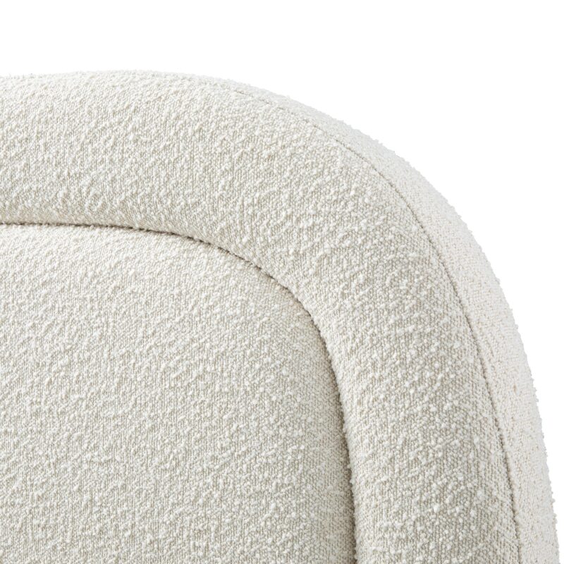 Luella Upholstered Wooden Plinth Base Storage Bed, Ecru Boucle - Image 15