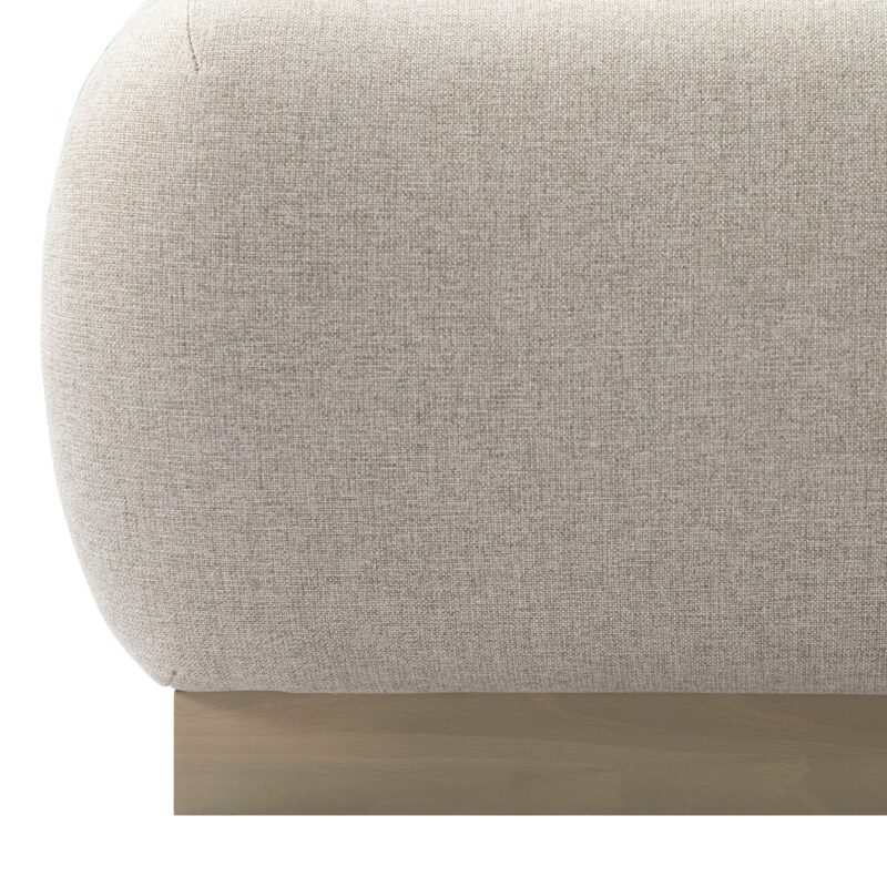 Luella Upholstered Wooden Plinth Base Storage Bed, Sand Fabric - Image 18