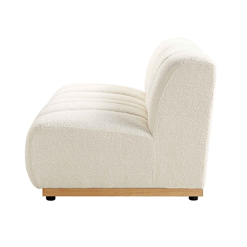 Granvia Ecru Boucle Modular Sofa, 2-Seater Sofa - Image 8