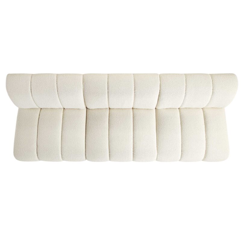 Granvia Ecru Boucle Modular Sofa, 3-Seater Sofa - Image 7