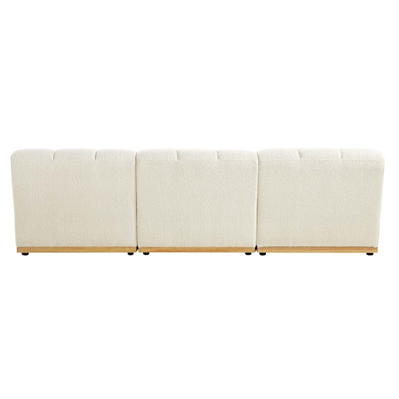 Granvia Ecru Boucle Modular Sofa, 3-Seater Sofa - Image 9
