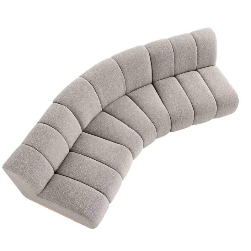 Granvia Taupe Boucle Modular Sofa, 3-Seater Corner Sofa - Image 4