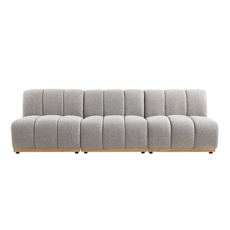 Granvia Taupe Boucle Modular Sofa, 3-Seater Sofa - Image 4