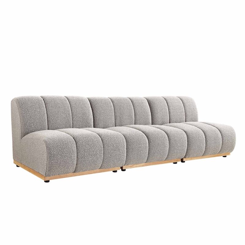 Granvia Taupe Boucle Modular Sofa, 3-Seater Sofa - Image 5
