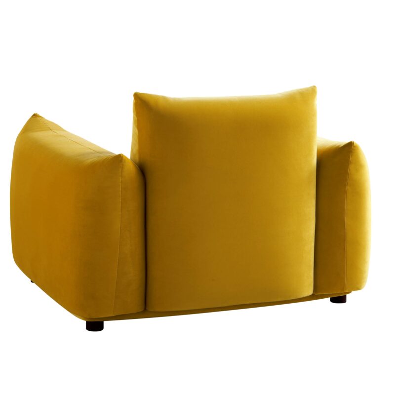 Gianni Armchair, Goldenrod Velvet - Image 11