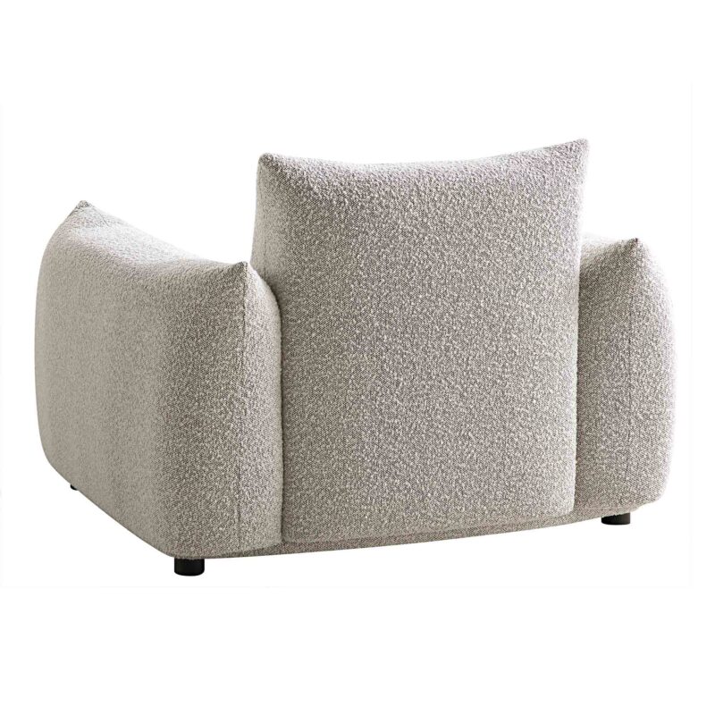 Gianni Armchair, Mist Grey Boucle - Image 11