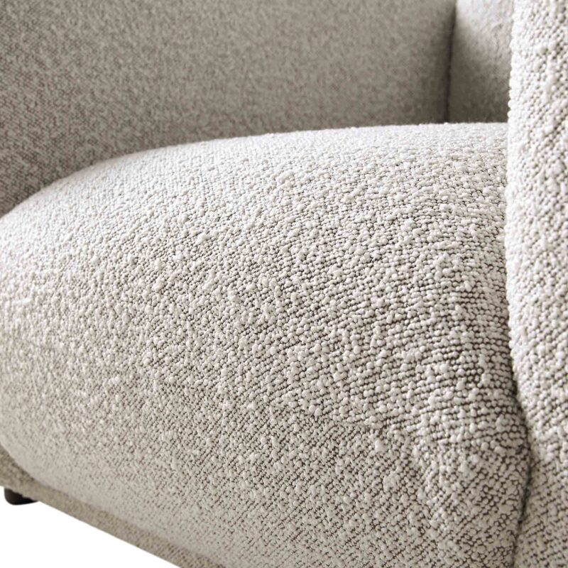 Gianni Armchair, Mist Grey Boucle - Image 13