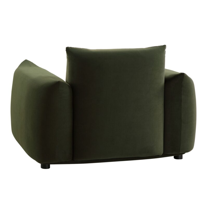 Gianni Armchair, Moss Green Velvet - Image 9