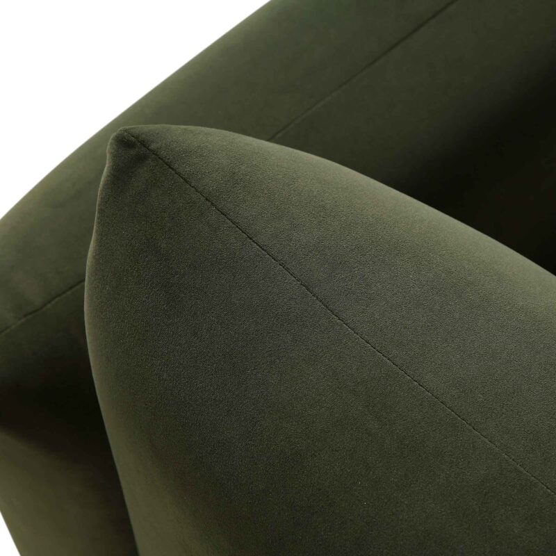Gianni Armchair, Moss Green Velvet - Image 11