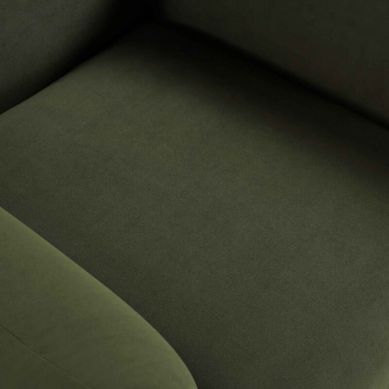 Gianni Armchair, Moss Green Velvet - Image 13
