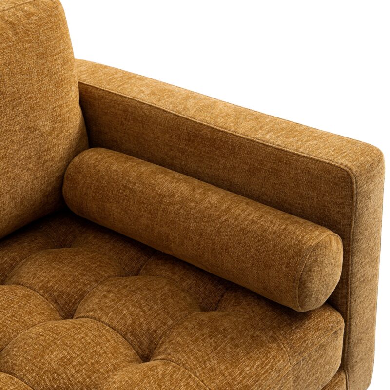 Henrietta Armchair, Spiced Honey Chenille - Image 8