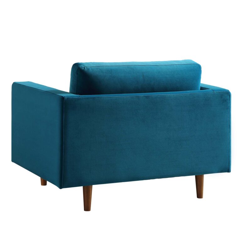 Henrietta Armchair, Teal Velvet - Image 10