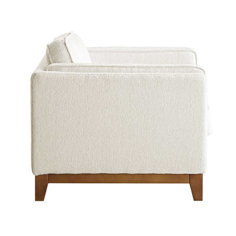 Dipley Beige Boucle Fabric Sofa, 1-Seater - Image 10