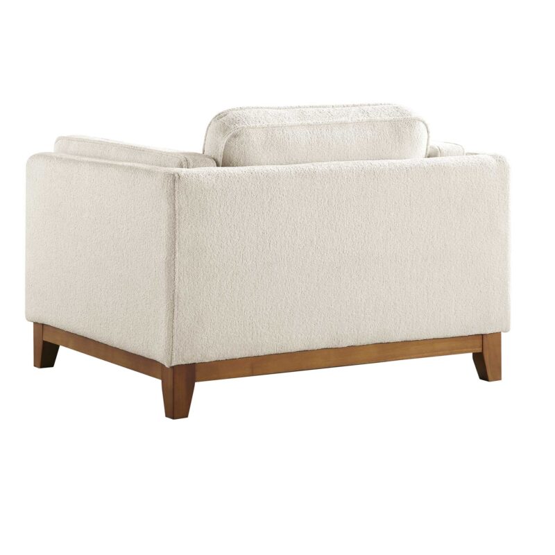 Dipley Beige Boucle Fabric Sofa, 1-Seater - Image 12