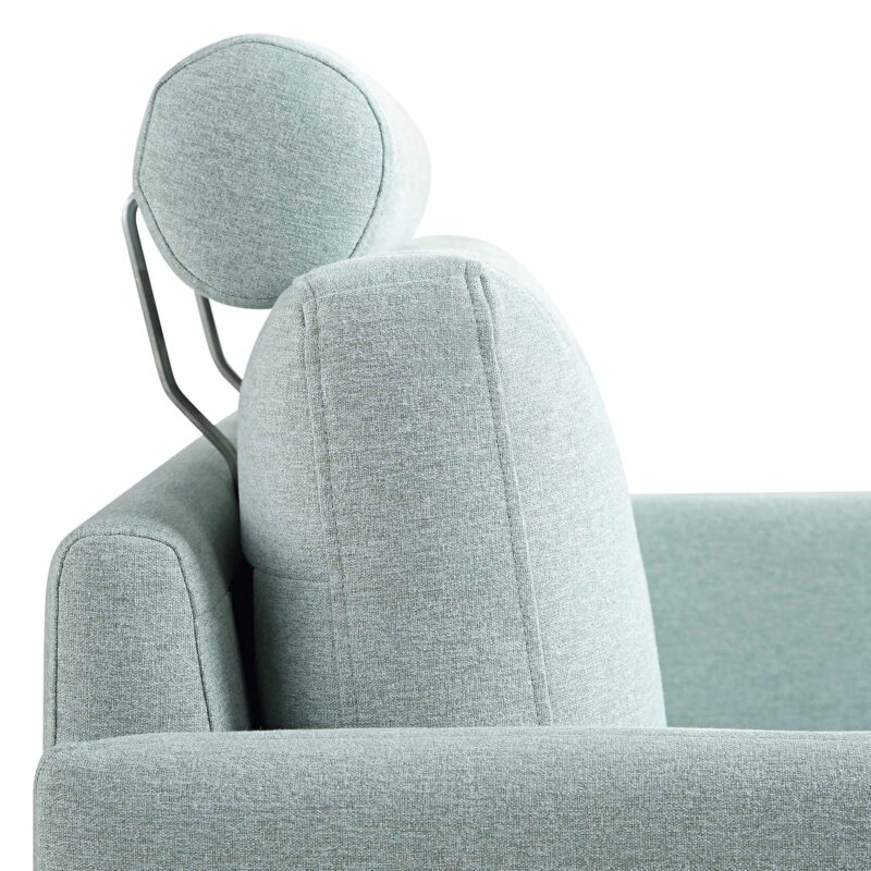 Timber Sage Green Fabric Armchair - Image 13