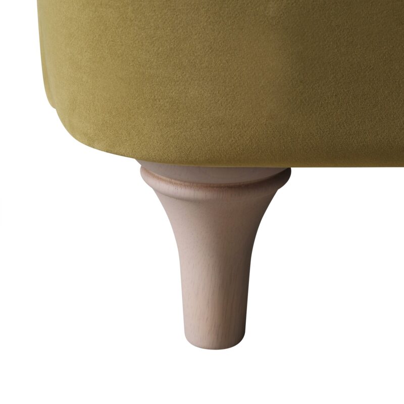 Daphnis Fudge Velvet Sofa, 1-Seater - Image 13