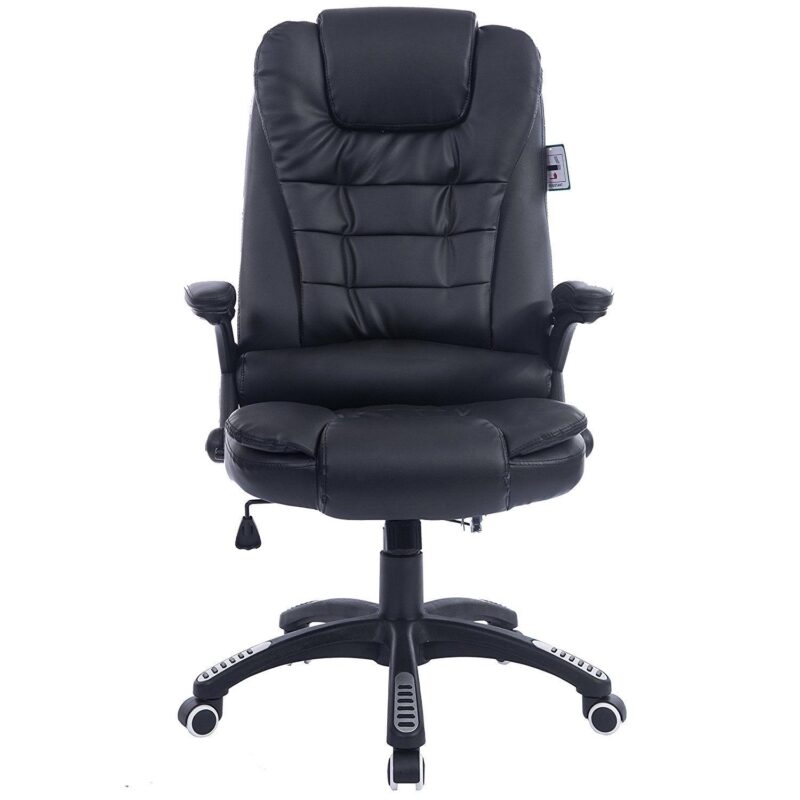 Executive Recline High Back Extra Padded Office Chair, MO17 Black - Image 2