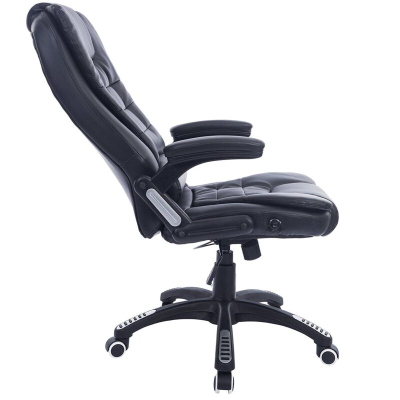 Executive Recline High Back Extra Padded Office Chair, MO17 Black - Image 6