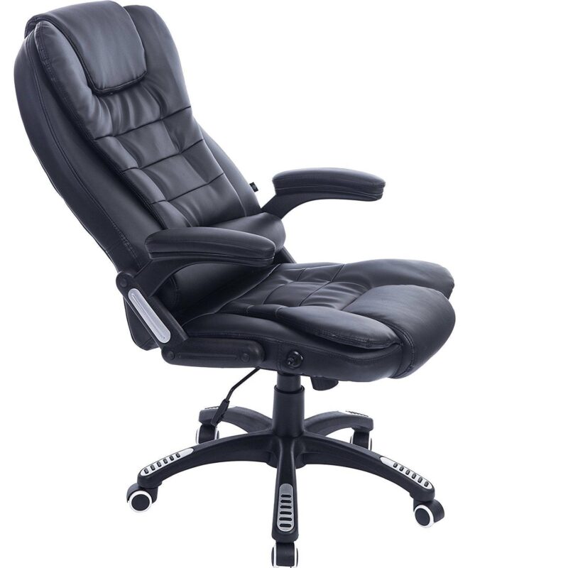 Executive Recline High Back Extra Padded Office Chair, MO17 Black - Image 7