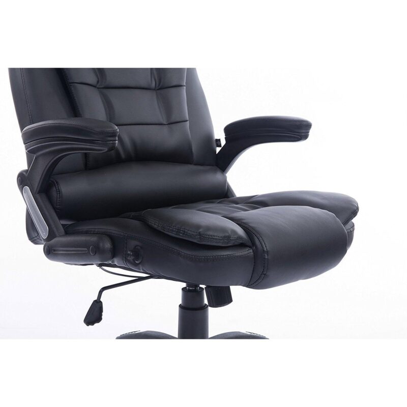 Executive Recline High Back Extra Padded Office Chair, MO17 Black - Image 8