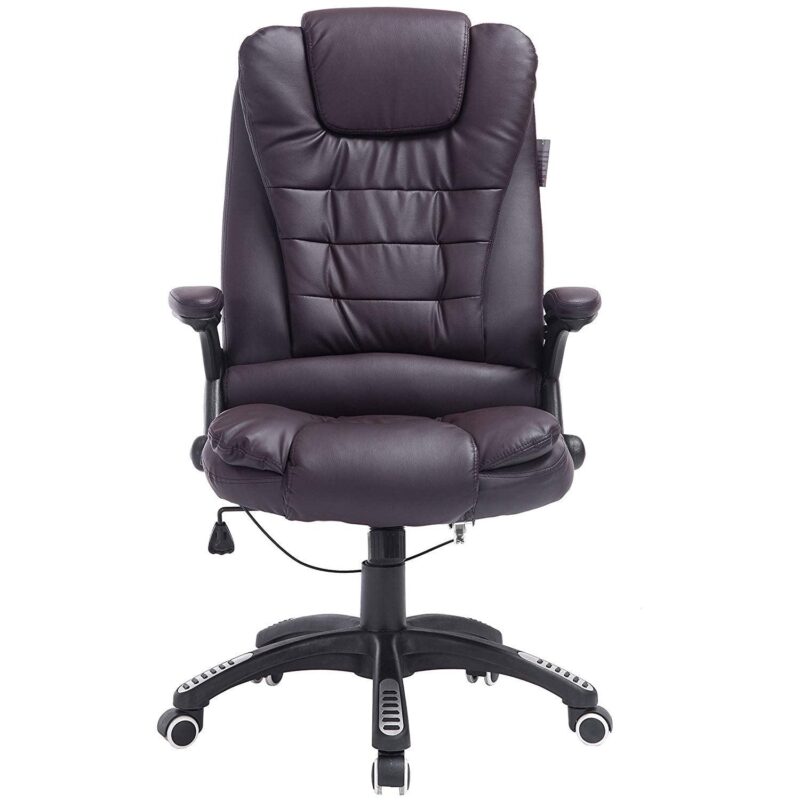 Executive Recline High Back Extra Padded Office Chair, MO17 Brown - Image 2
