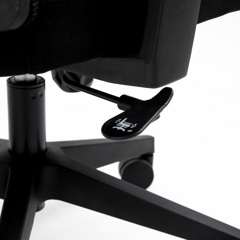 Joni High Back Mesh Office Chair with Headrest in Black - Image 9