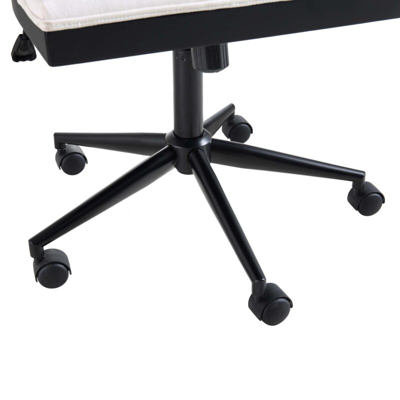 Lucia Natural Cane Swivel Desk Chair - Image 12