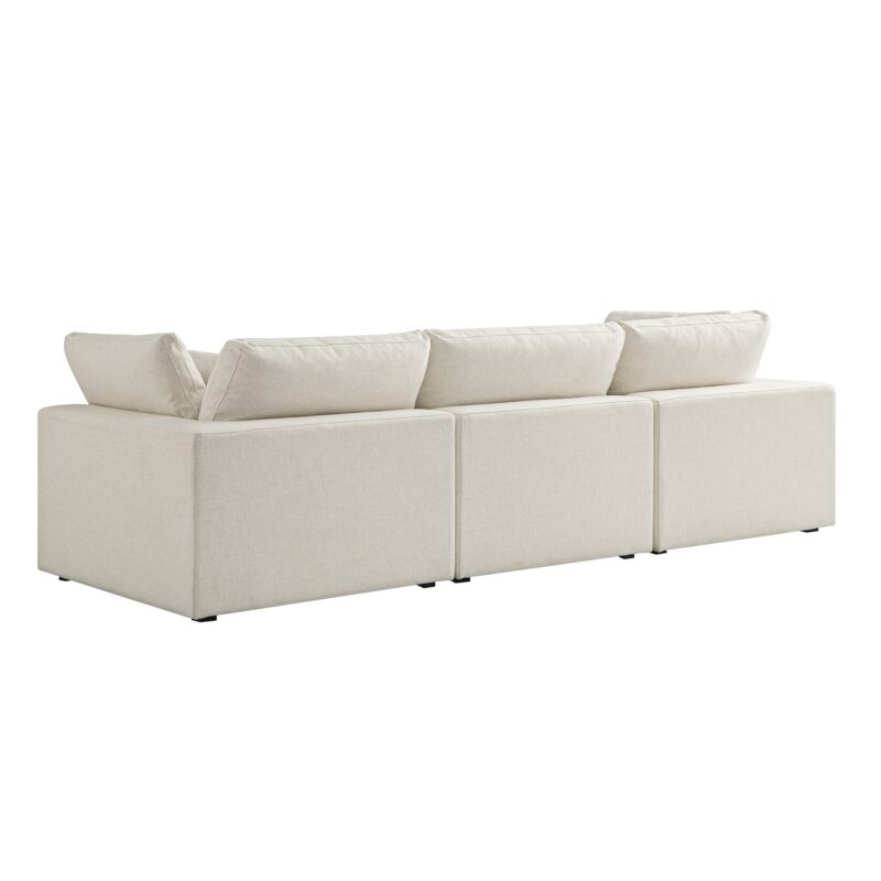 Lutyens Beige Linen Blend Modular Sofa, 3-Piece - Image 13