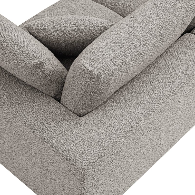 Lutyens Taupe Boucle Modular Sofa, 2-Piece - Image 14