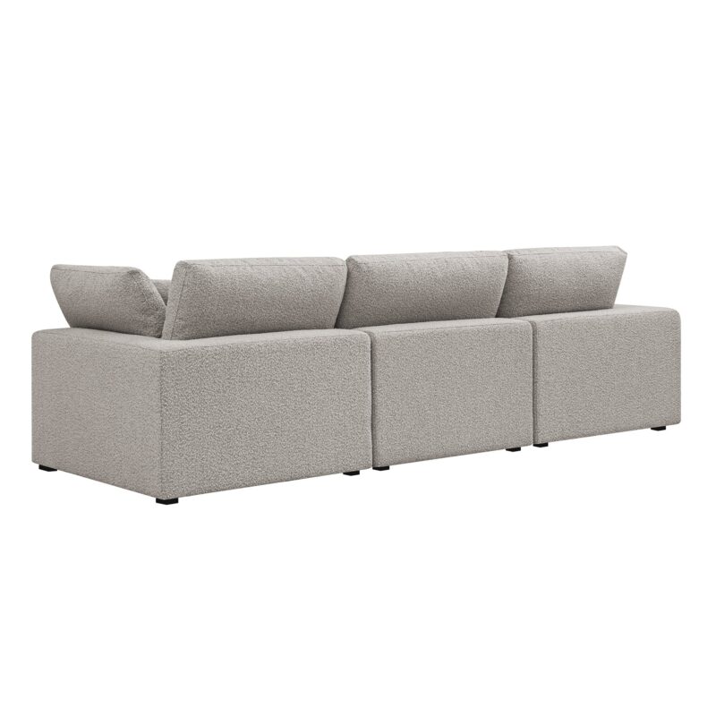 Lutyens Taupe Boucle Modular Sofa, 3-Piece - Image 11