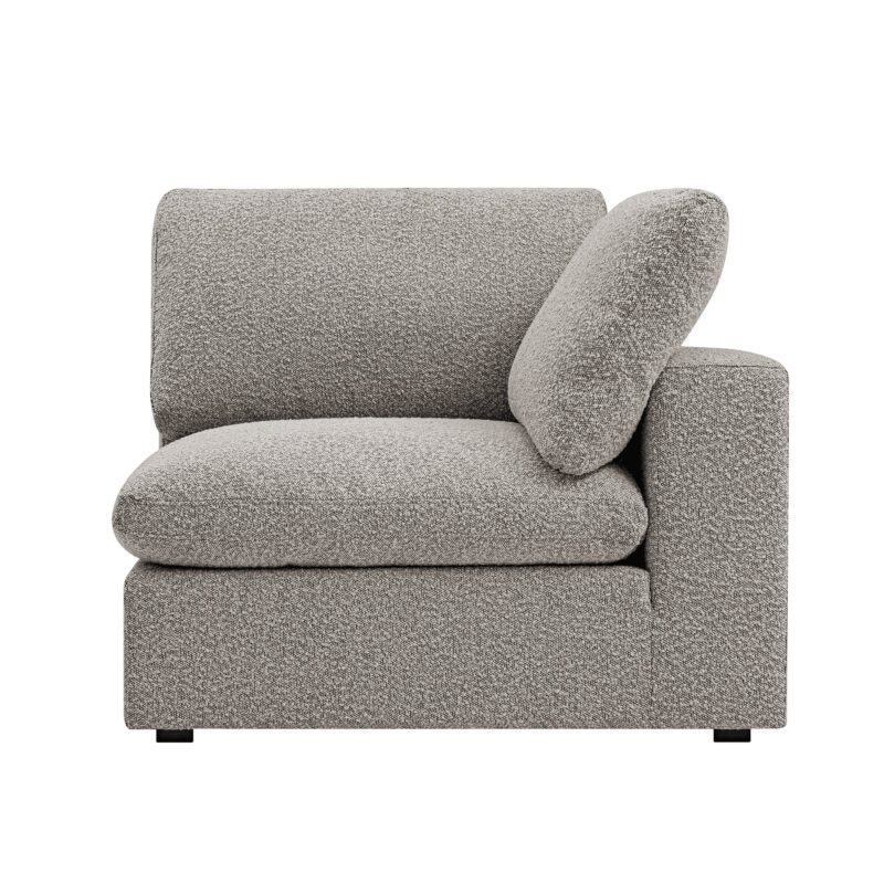 Lutyens Taupe Boucle Modular Sofa, Corner Unit - Image 2